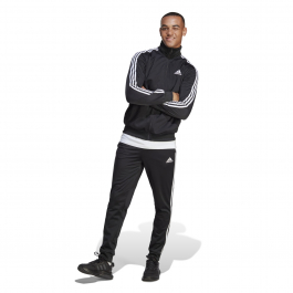 Adidas essentials best sale tracksuit mens