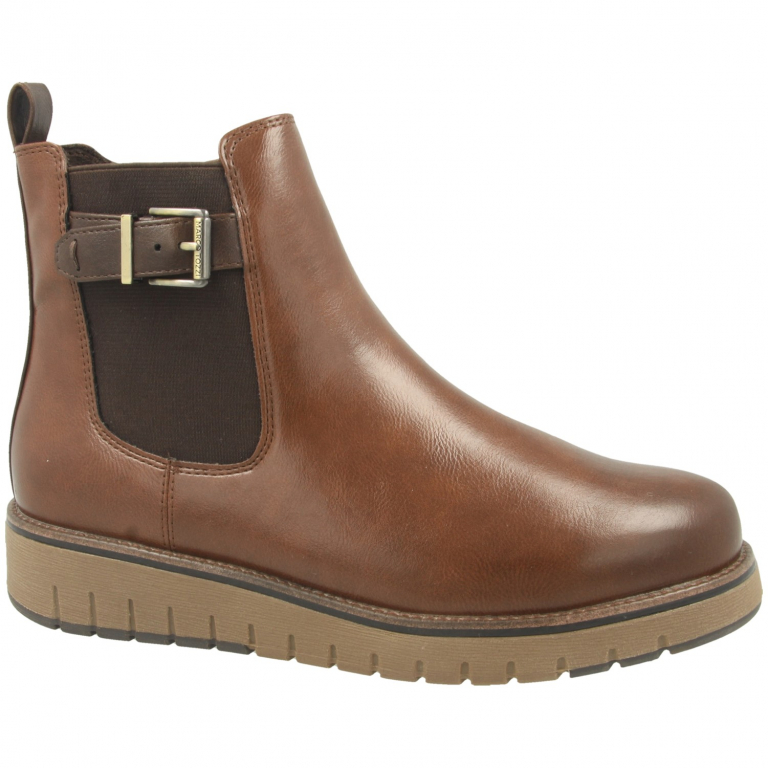 Marco tozzi tan ankle boots hotsell